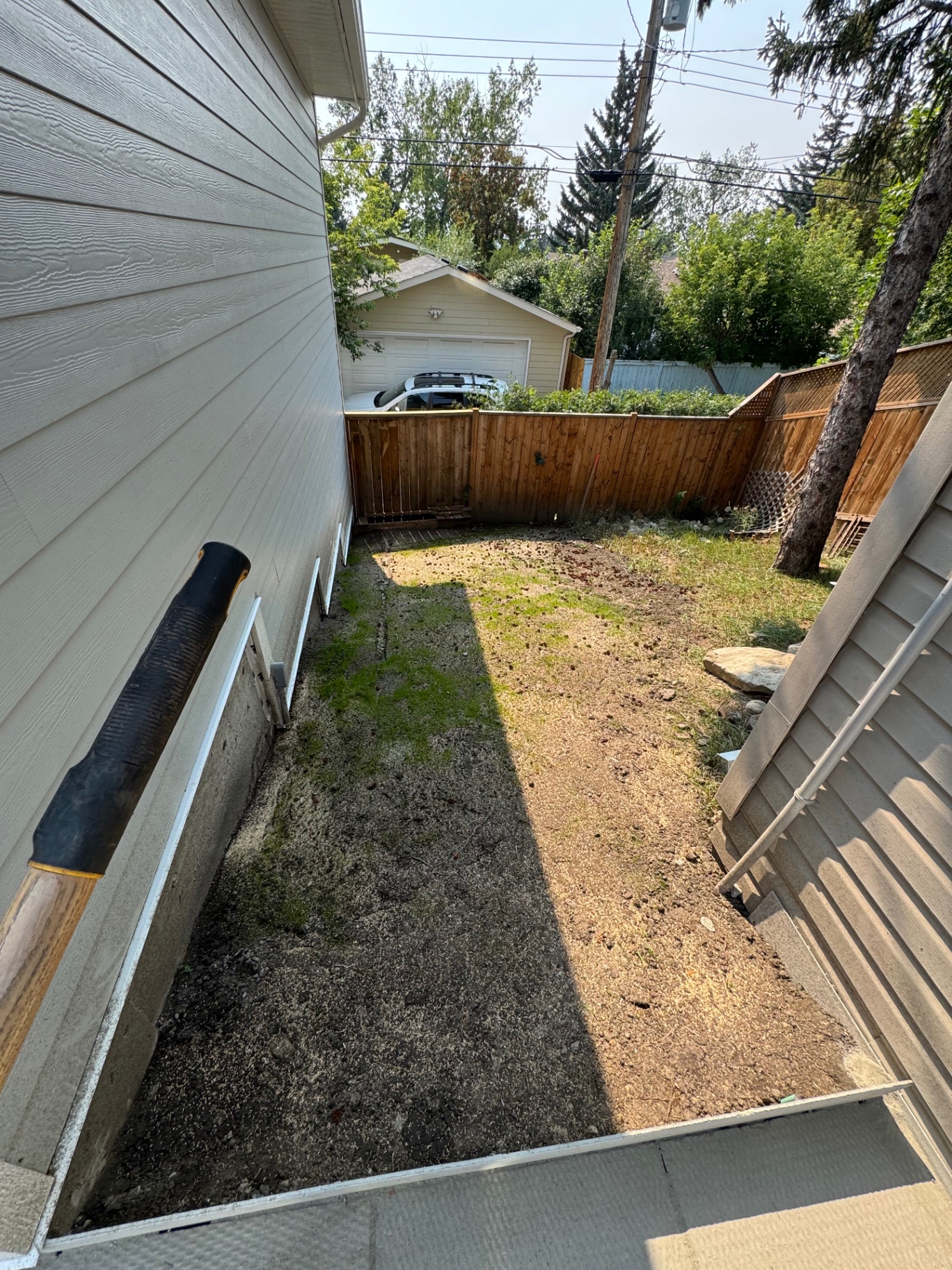 Fence Line & Drainage Work